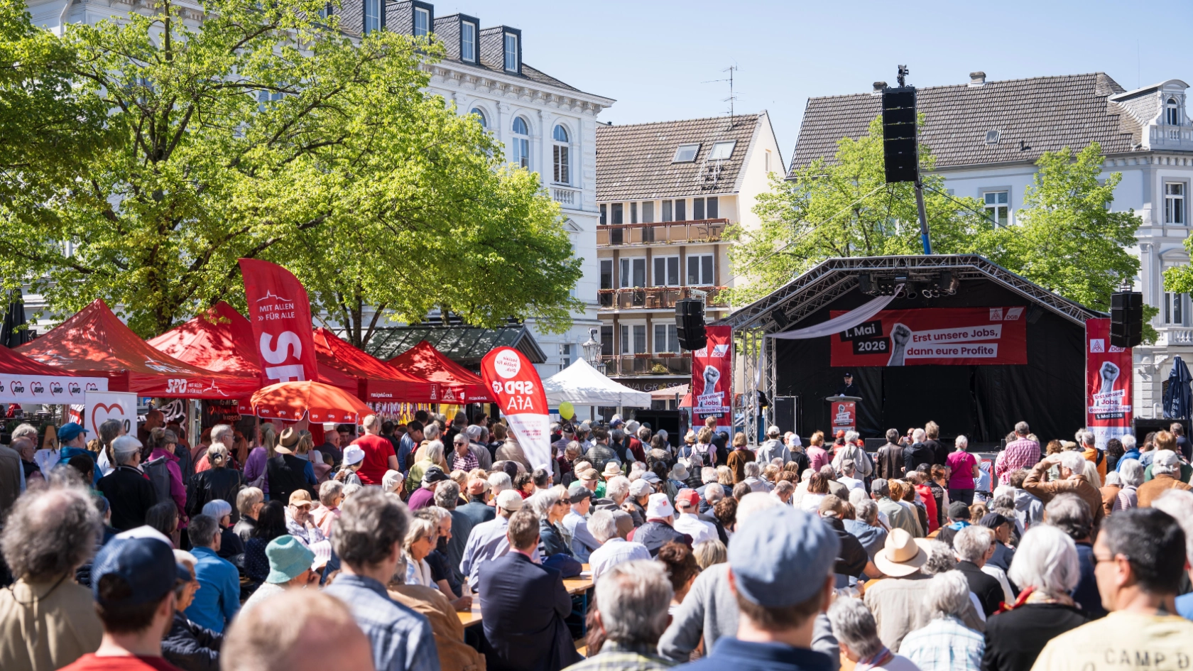 Beste Stimmung bei sonnigem Wetter