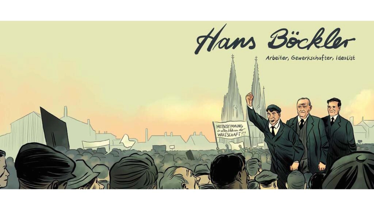 Hans Böckler Grafic Novell Cover