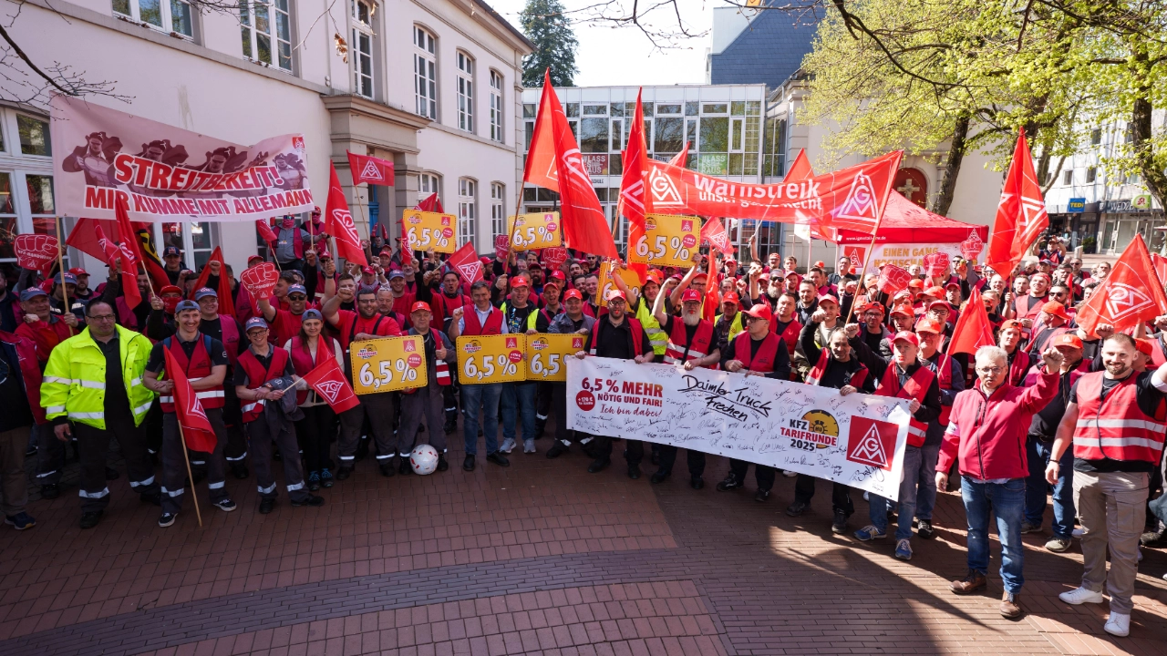 Kfz Handwerk Warnstreik 2025