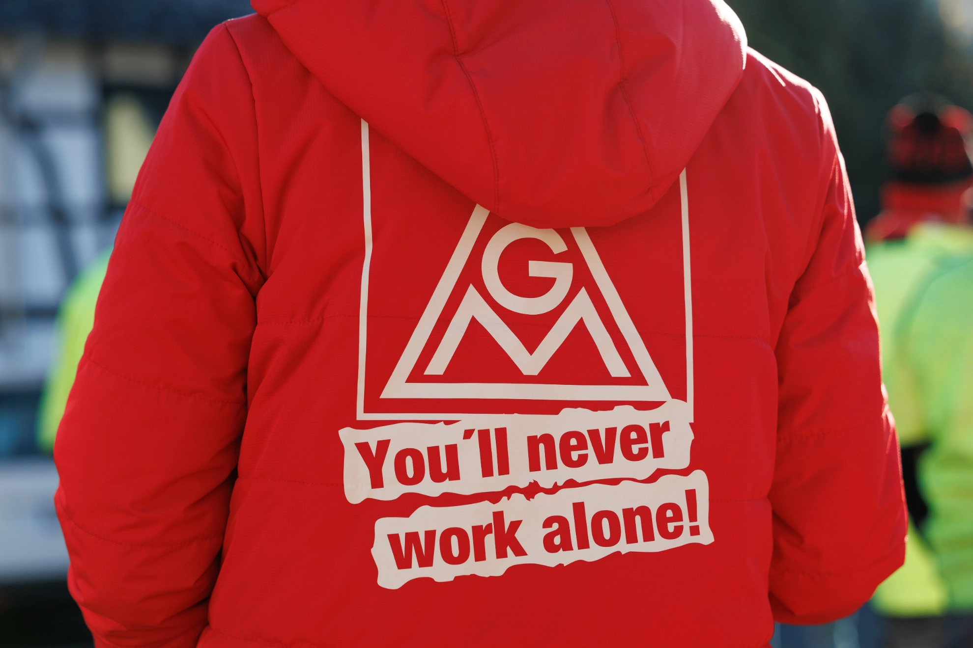 Jacke You`ll never work alone!