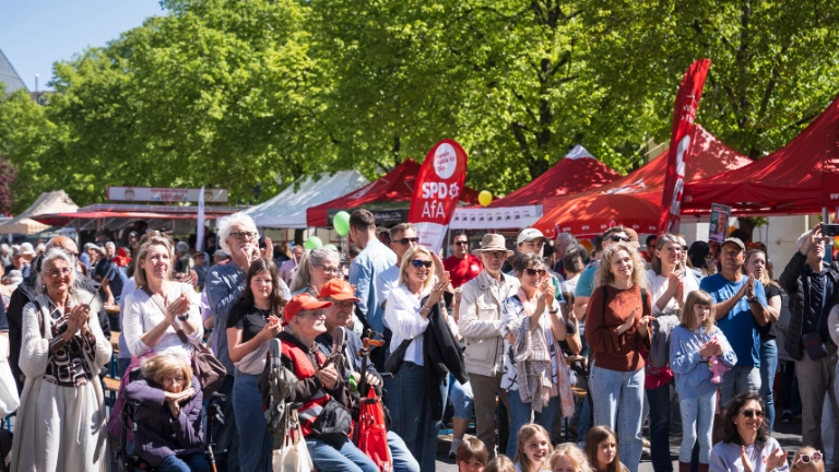 Beste Stimmung in Siegburg