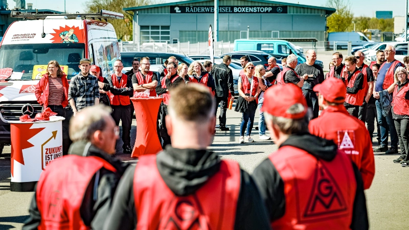Kfz Handwerk Warnstreik 2025