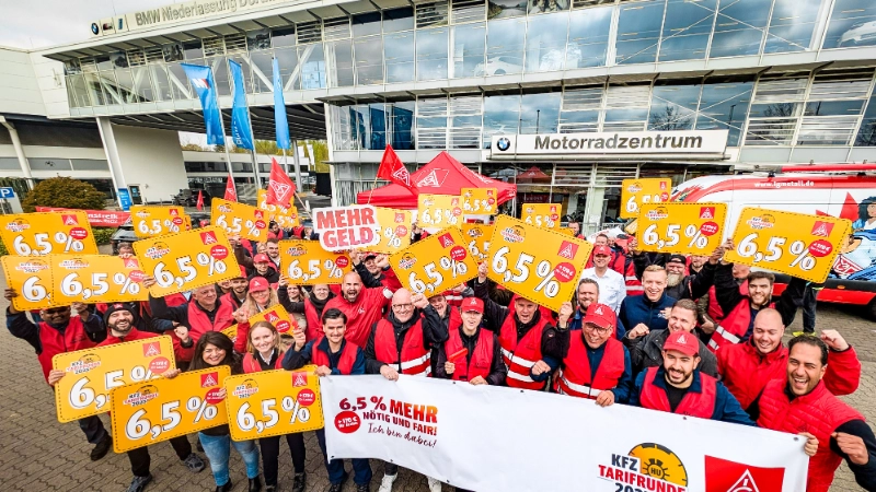 Kfz Handwerk Warnstreik 2025