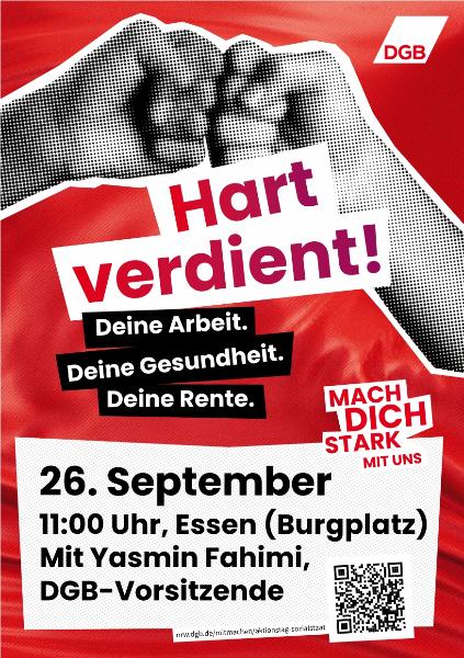 Flyer Kundgebung Essen