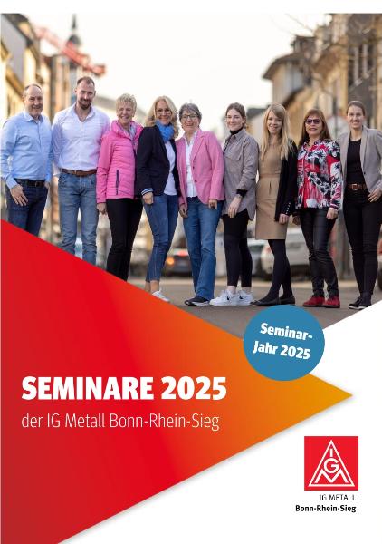 Überblick Seminare IGM BRS 2025